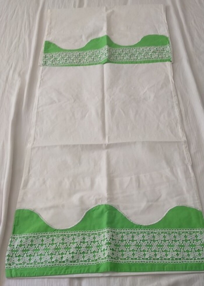 Güpürlü çeyizlik 2 adet yastık - Görsel 3