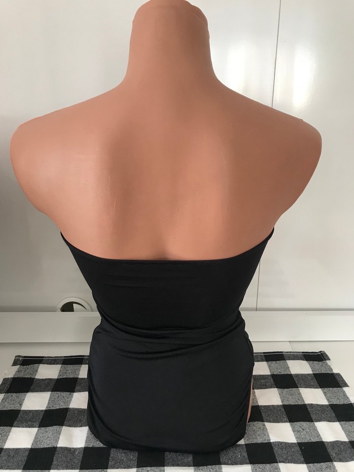 Siyah Mini Fit Göğüs Korsesi - Görsel 3