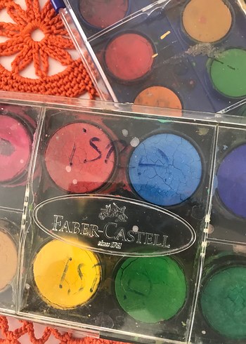 Çok Renkli Koyu Suluboya Boya Seti - Görsel 2