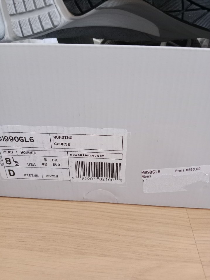 New balance 990 unisex Spor Ayakkabı - Görsel 5