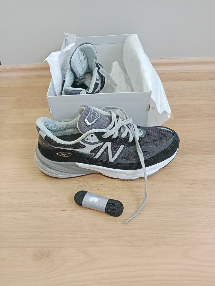 New Balance 990 Siyah kadın Erkek Ayakkabı - Görsel 3