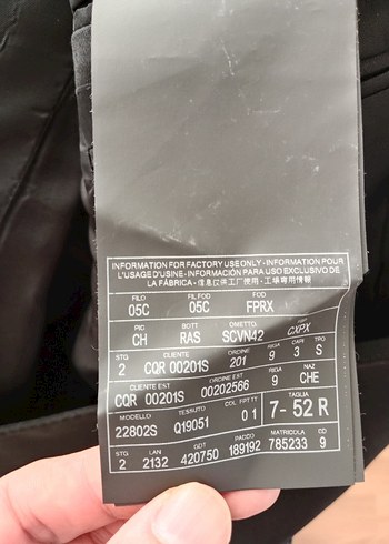 zegna ceket sıfır orijinal - Görsel 7