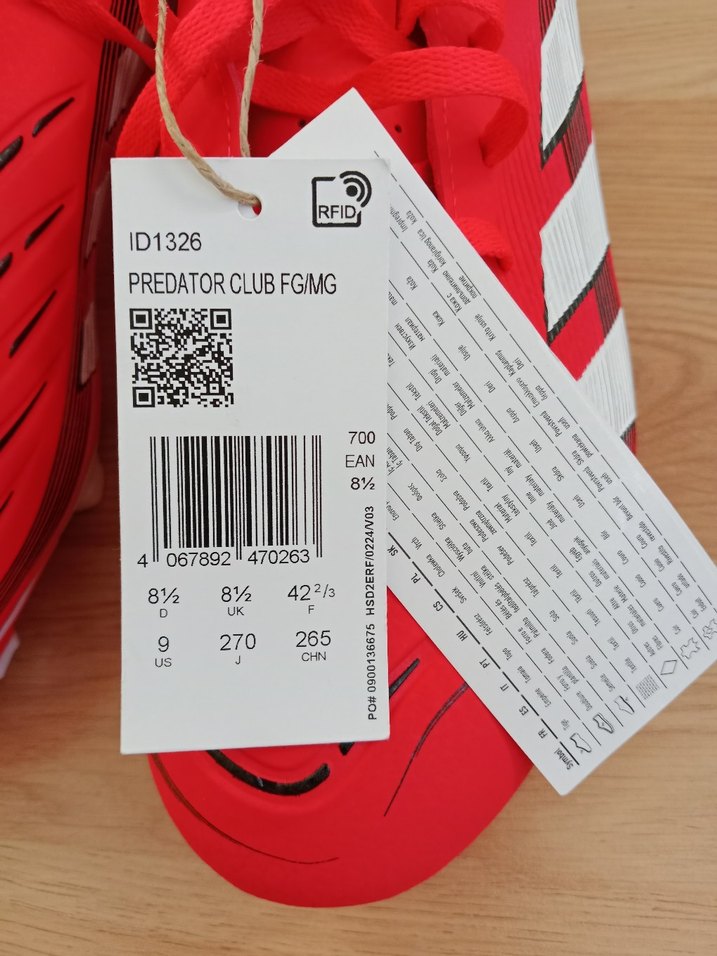 adidas Pembe Predator Erkek Futbol Ayakkabısı - Görsel 5