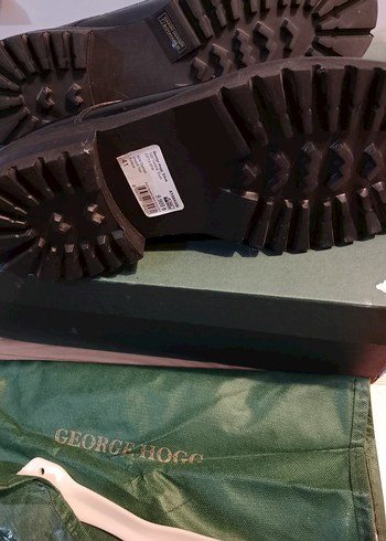 George hogg Erkek Klasik Yeşil Deri Ayakkabı - Görsel 4