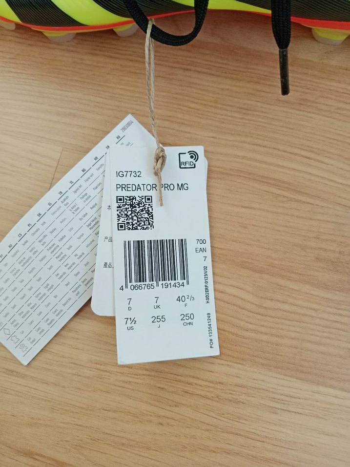 adidas krampon Sarı Bağcıklı Erkek Futbol Ayakkabısı - Görsel 5