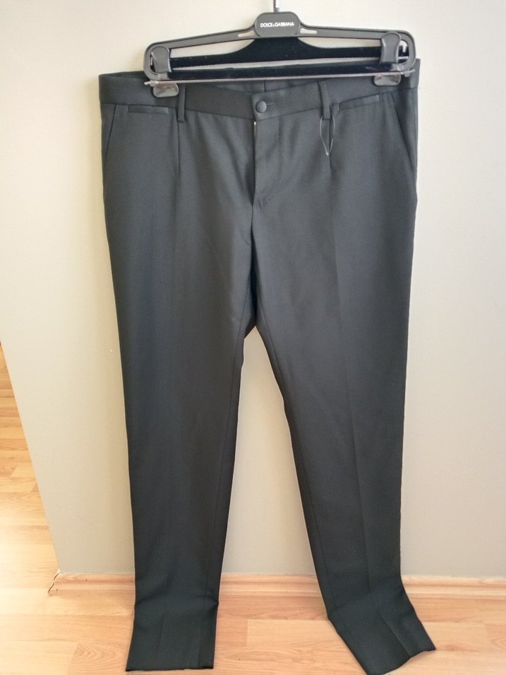 dolce Gabbana Erkek Siyah pantolon - Görsel 3