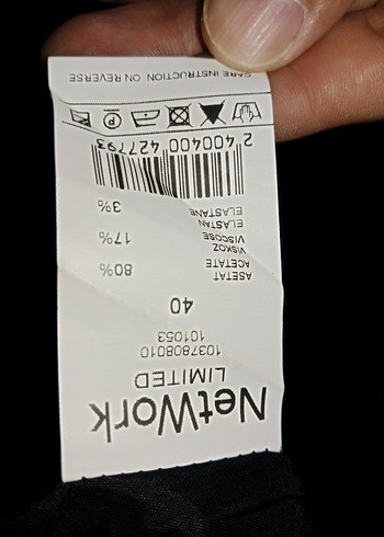 network limited Siyah Boncuk İşlemeli Uzun Kadın Abiye Elbise - Görsel 5