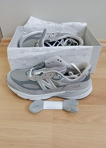 New Balance 990 Gri Erkek Spor Ayakkabısı - Görsel 2