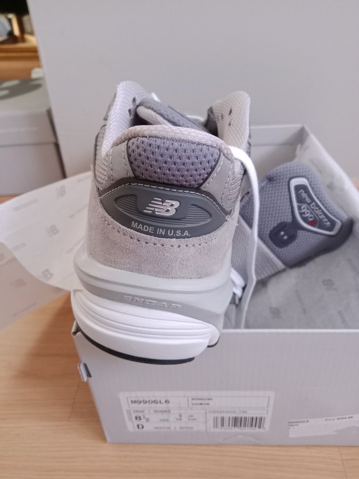 New Balance 990 Gri Erkek Spor Ayakkabısı - Görsel 5