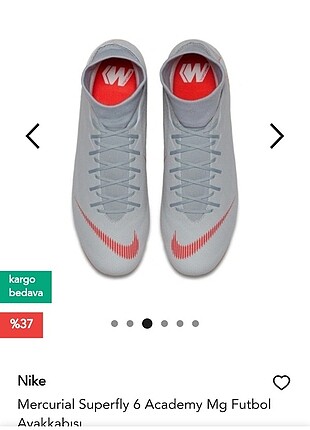 nike mercurıal kranpon 36.5numara 