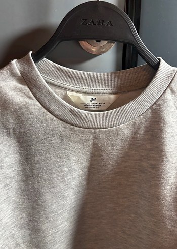 Gri Çocuk Basic Sweatshirt - Görsel 2