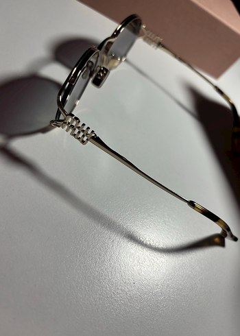 Bej Modern Klasik Kadın Güneş Gözlüğü - Görsel 6