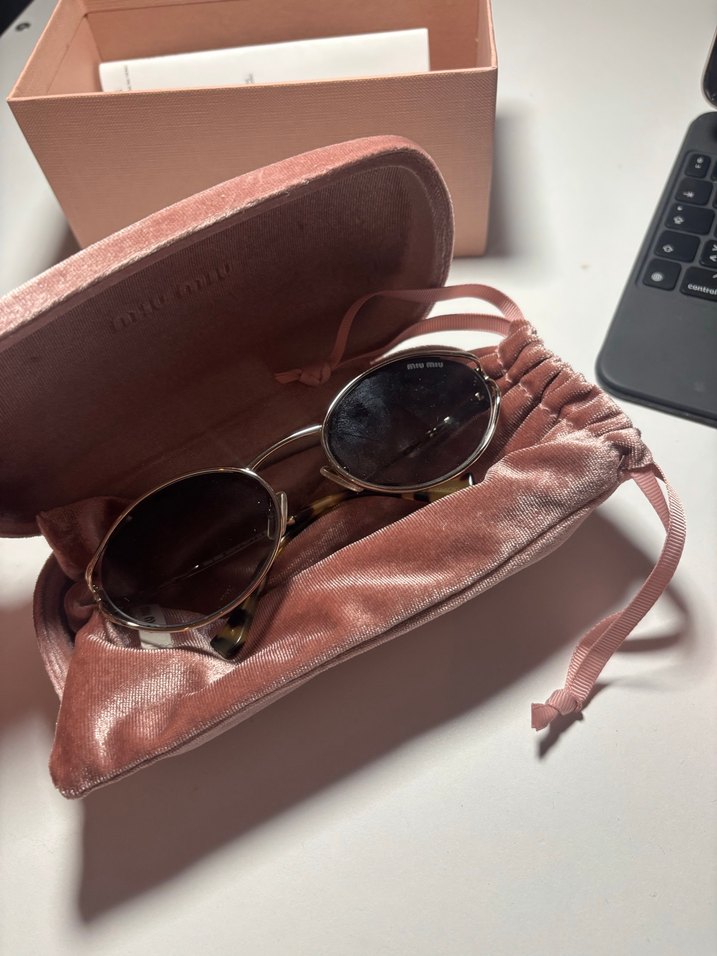 Bej Modern Klasik Kadın Güneş Gözlüğü - Görsel 5