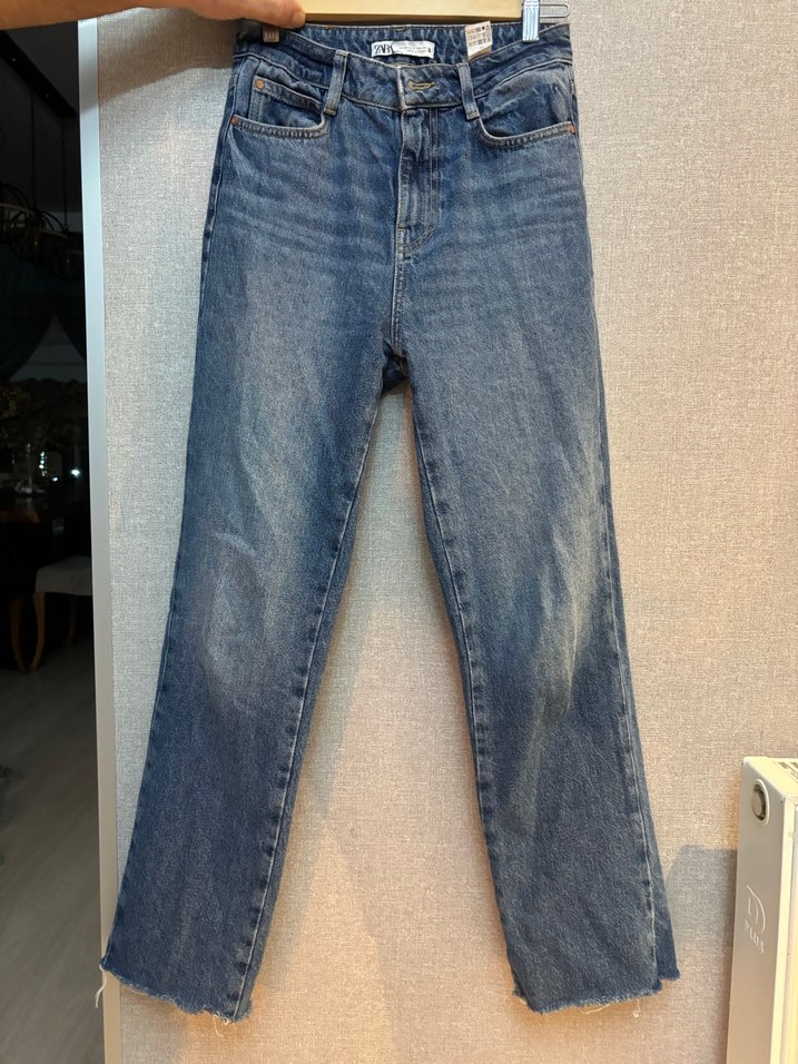 Zara kadın straight jean. - Görsel 2