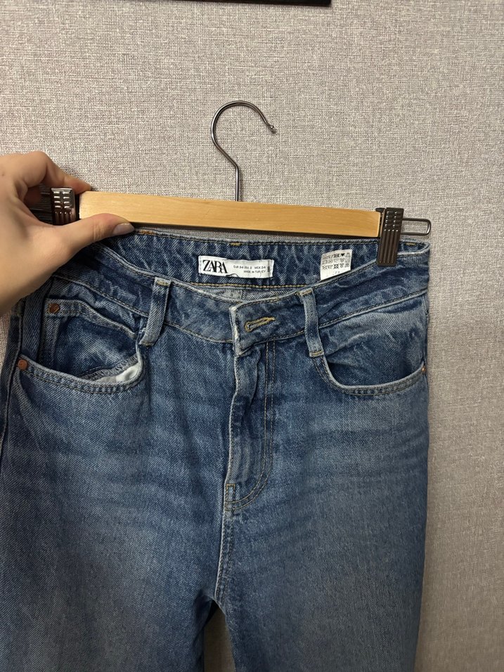 Zara kadın straight jean. - Görsel 5