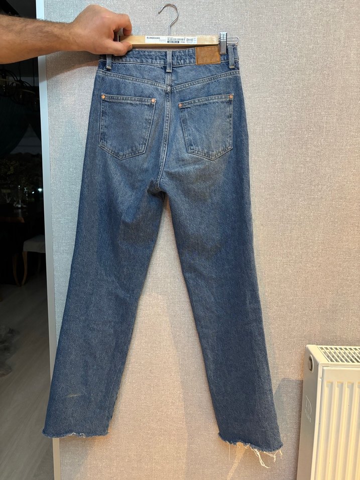 Zara kadın straight jean. - Görsel 4