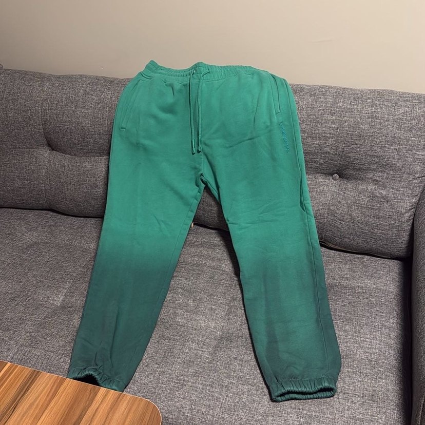 Erkek Yeşil Rahat Kesim Midi Eşofman - Görsel 2