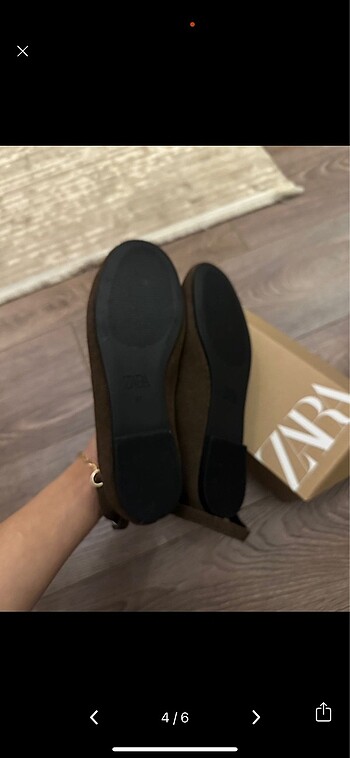 Zara Zara süet babet