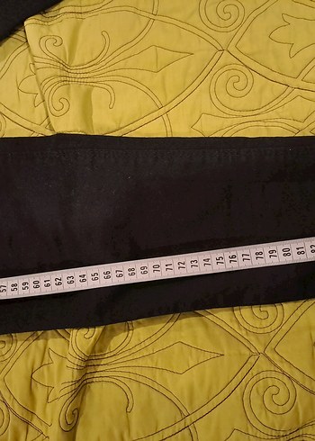 Kadın Siyah likralı Pantolon - Görsel 5