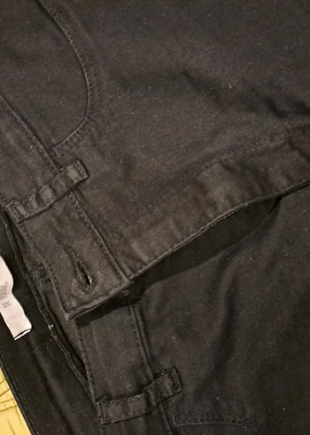 Kadın Siyah likralı Pantolon - Görsel 3