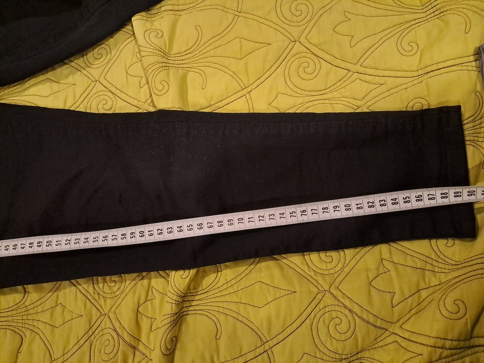 Kadın Siyah likralı Pantolon - Görsel 5