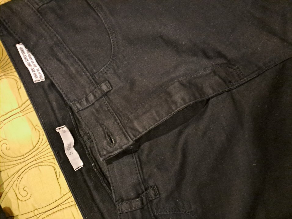 Kadın Siyah likralı Pantolon - Görsel 3