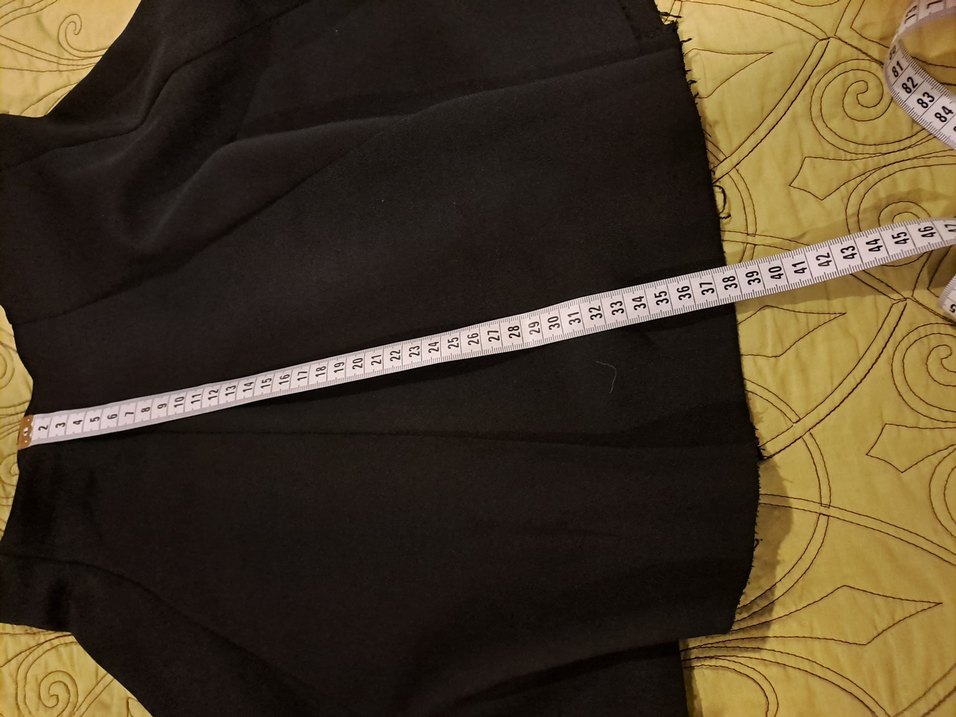 Kadın Siyah Pilili Midi Etek - Görsel 4