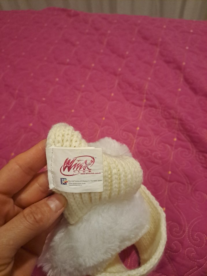 Kız Çocukları İçin Peluş Detaylı kulaklık - Görsel 5