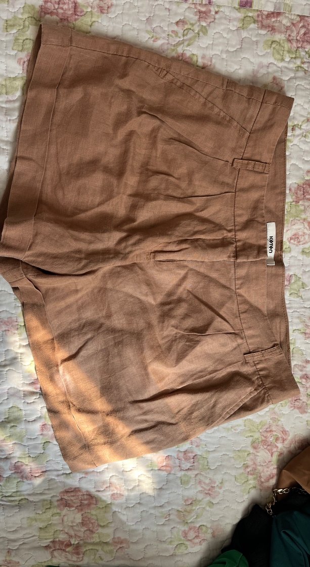 Düşük bel vintic şort - Görsel 2