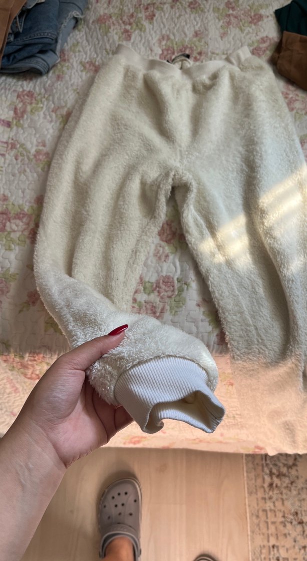 Beyaz Baskılı Kız Çocuk pijama takımı - Görsel 3