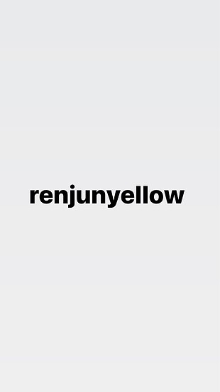 renjunyellow