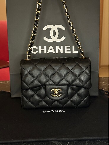 Chanel Quilted Lambskin Leather Small
