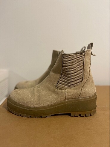 38 Beden camel Renk 38 numara krem bot