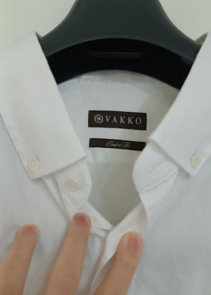 Vakko beyaz gömlek - Görsel 3