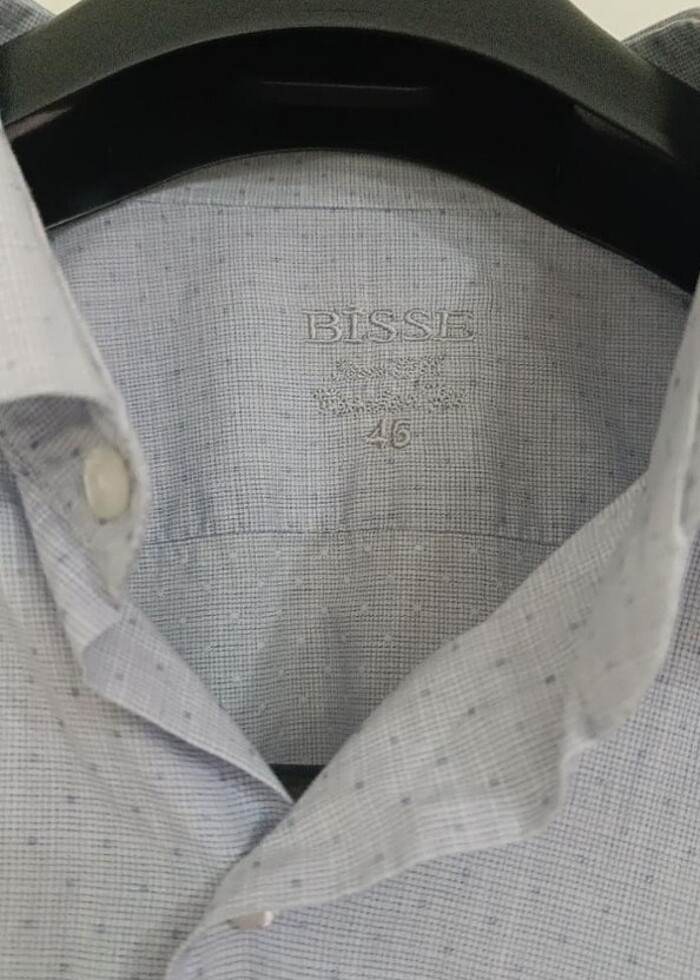Bisse mavi gömlek - Görsel 3