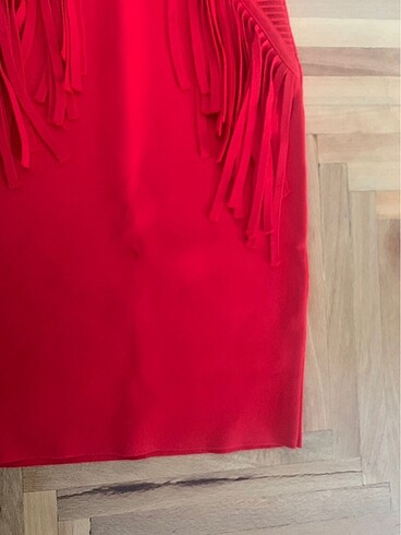 36 Beden kırmızı Renk İpekyol Elbise