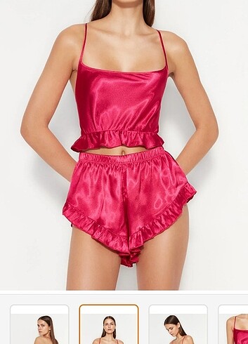 Saten pijama takımı 