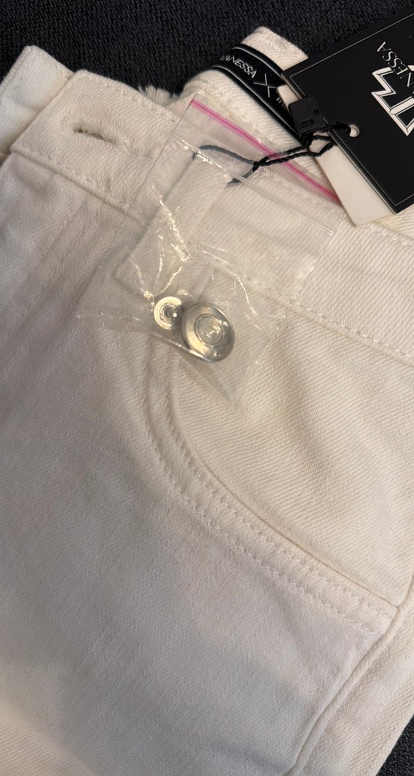  Beyaz dar pantolon Raisssa & vanessa - Görsel 2