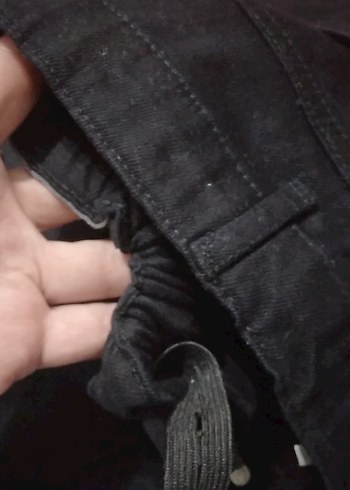 7 Yaş Beden Erkek Siyah Denim Rahat Kesim Pantolon 7 8 yaş