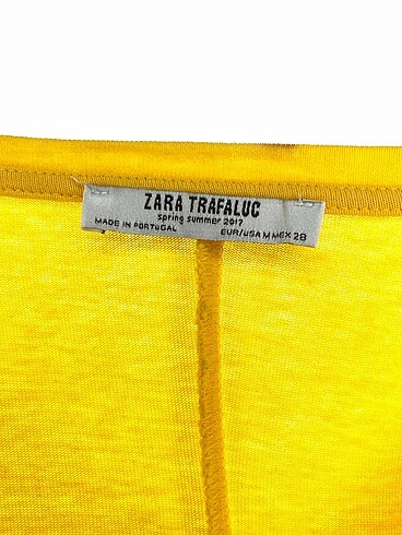 m Beden sarı Renk Zara Kısa Elbise %70 İndirimli.