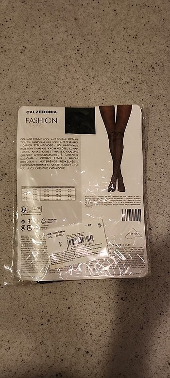 Calzedonia Calzedonia art.modc1880 model siyah çorap hiç açılmadı 