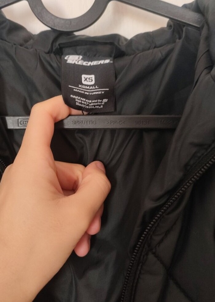 Skechers xs siyah şişme mont - Görsel 2