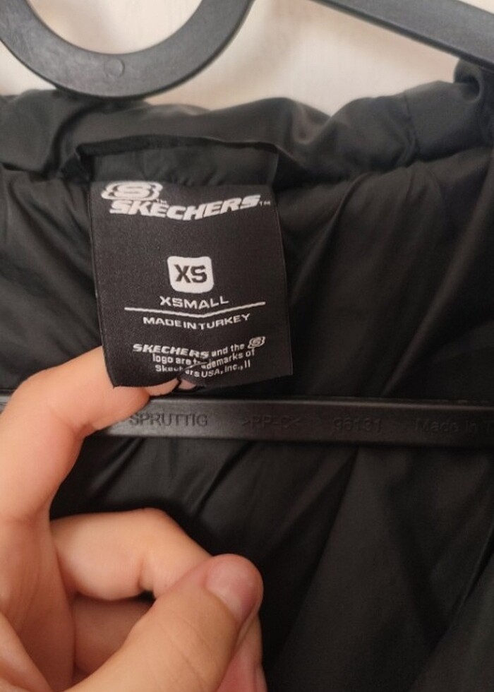 Skechers xs siyah şişme mont - Görsel 3