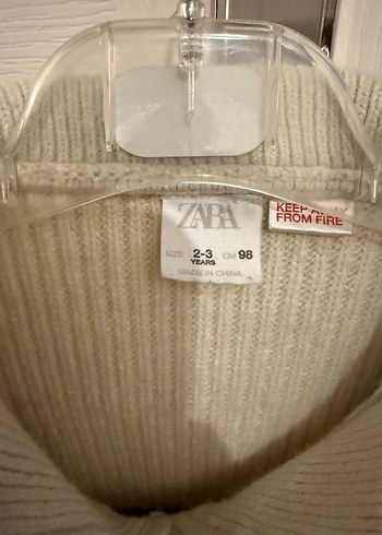 Çizgili Erkek Çocuk Yarım Fermuarlı Kazak - Görsel 3