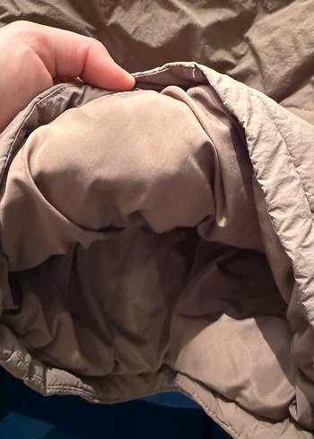 Düğmeli Kahverengi Erkek Çocuk Mont - Görsel 4