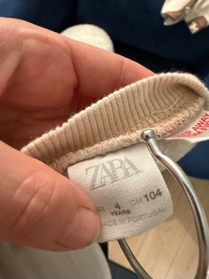 Kahverengi Baskılı Çocuk Sweatshirt&tayt takımı - Görsel 4