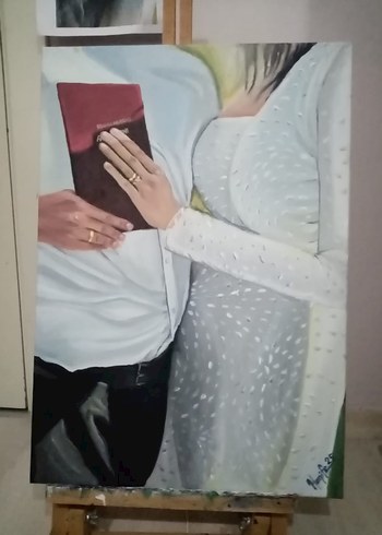 gelin damat tablo - Görsel 4