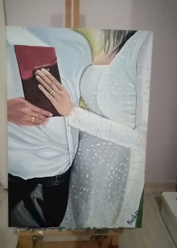 gelin damat tablo - Görsel 3