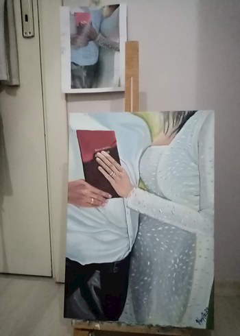 gelin damat tablo - Görsel 2