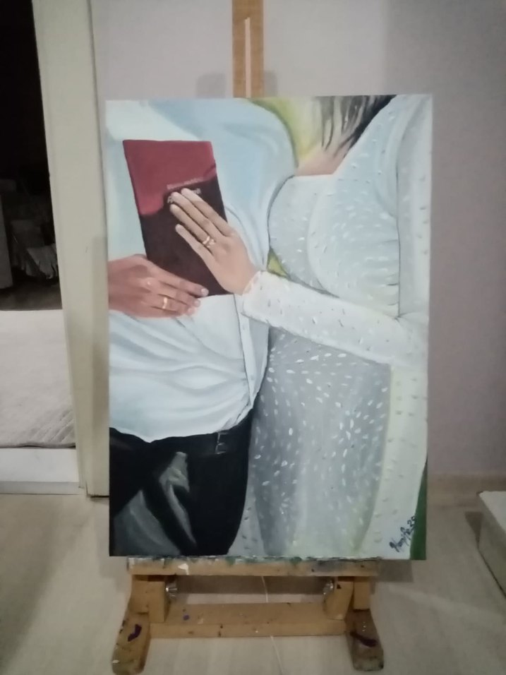 gelin damat tablo - Görsel 5